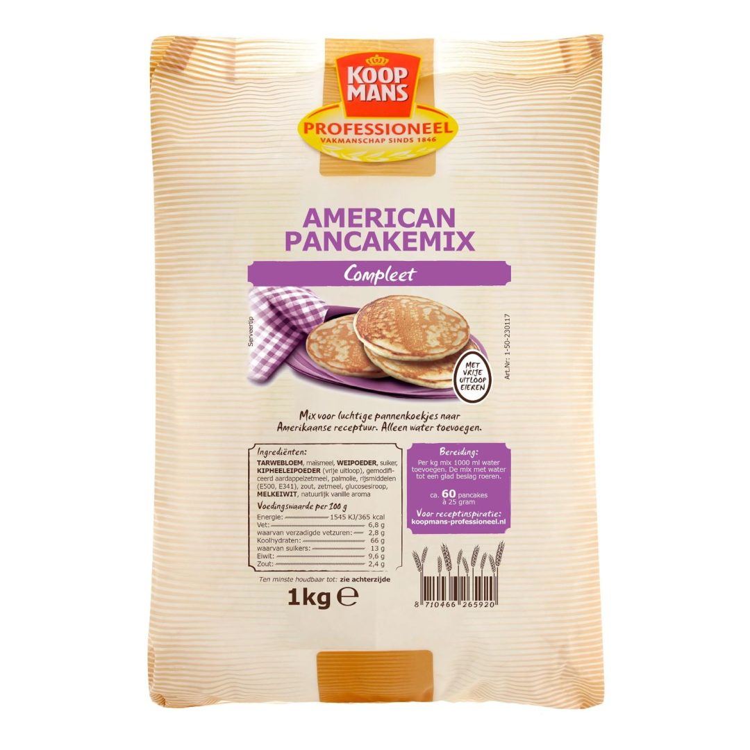 Koopmans American pancake mix complete CAMSTERDAM